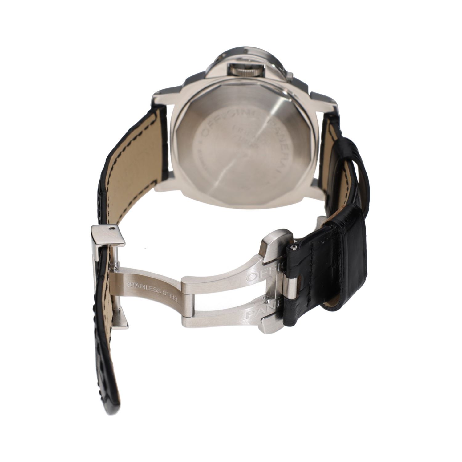 Luminor marina acero cuero 44mm.   