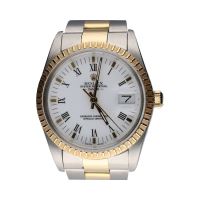 Oyster perpetual date acero y oro 34mm.  