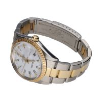 Oyster perpetual date acero y oro 34mm.  