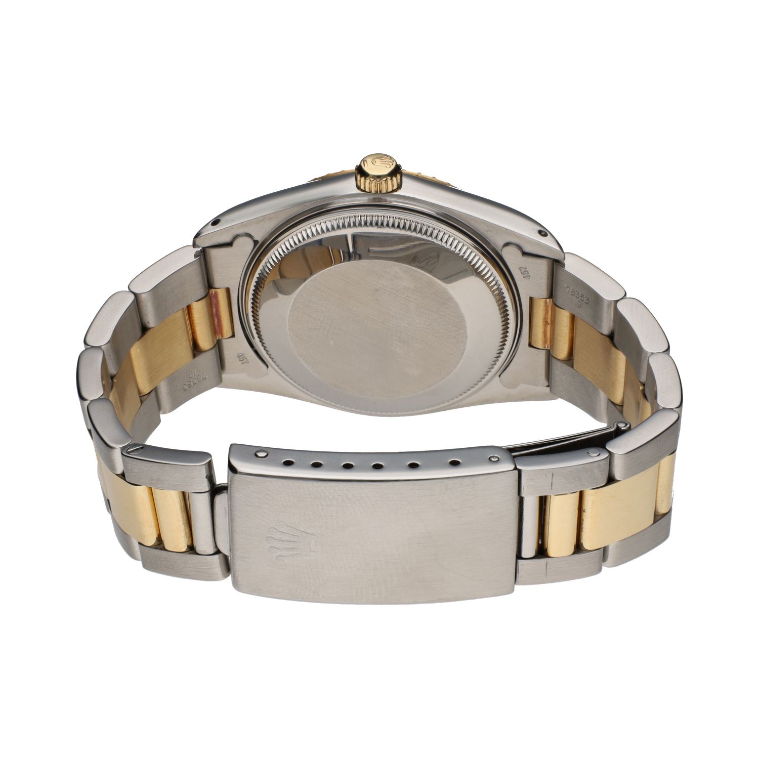 Oyster perpetual date acero y oro 34mm.  